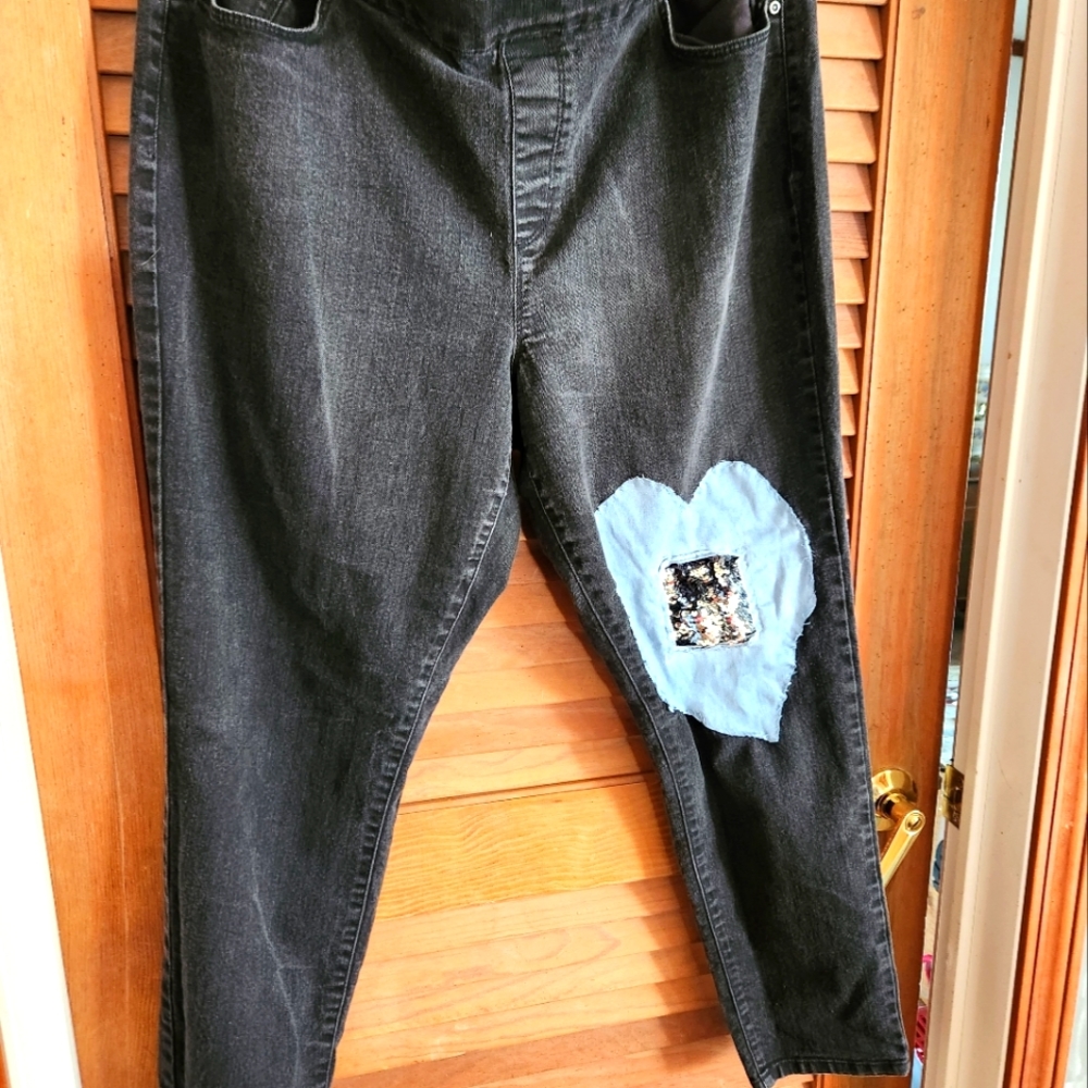 Upcycled Denim Pant